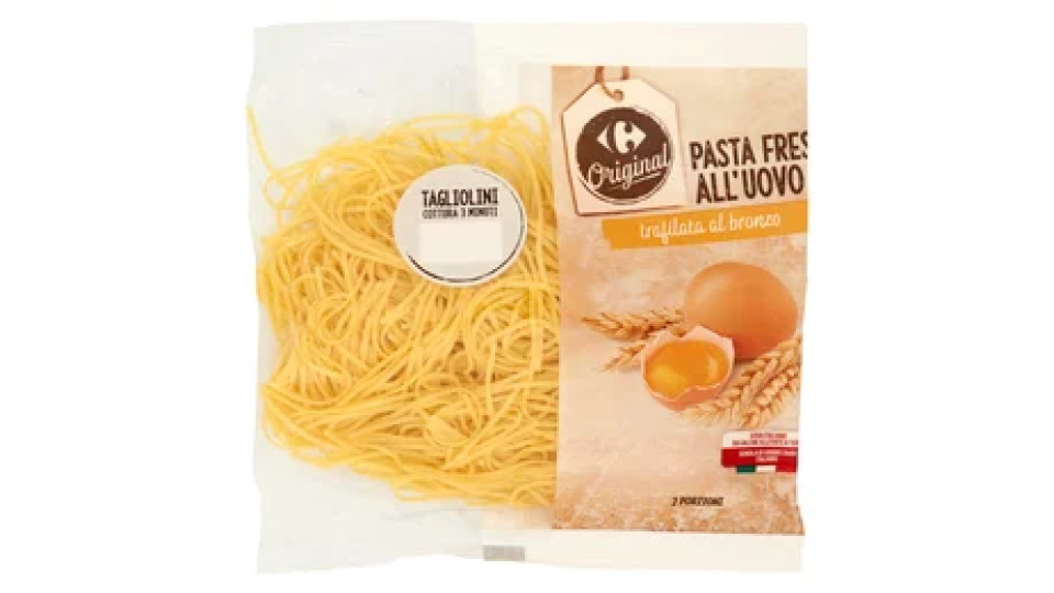 Carrefour Original Pasta Fresca all'Uovo Tagliolini 250 g