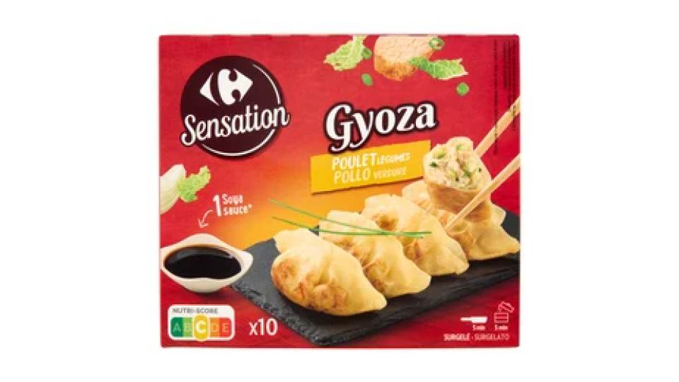 Carrefour Sensation Gyoza Pollo Verdure Surgelato 212 g
