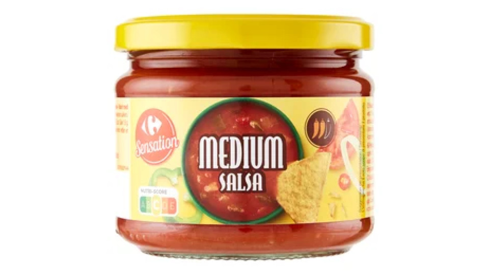 Carrefour Sensation Medium Salsa 315 g