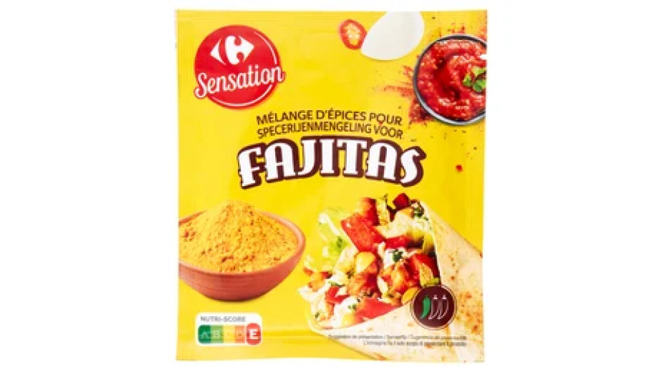 Carrefour Sensation Mélange d'Éspices pour Fajitas 30 g