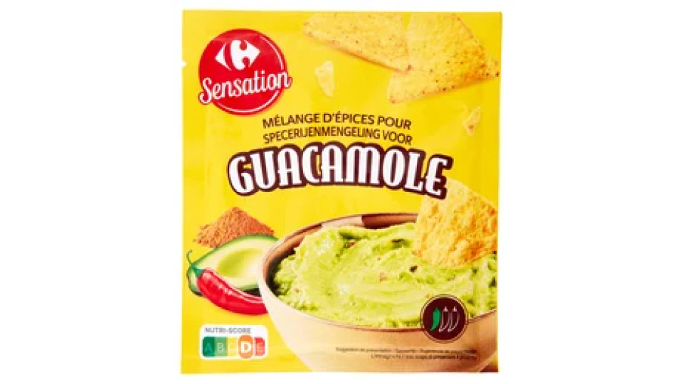 Carrefour Sensation Mélange d'Éspices pour Guacamole 20 g