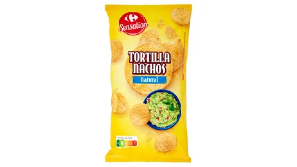 Carrefour Sensation Tortilla Nachos Natural 200 g