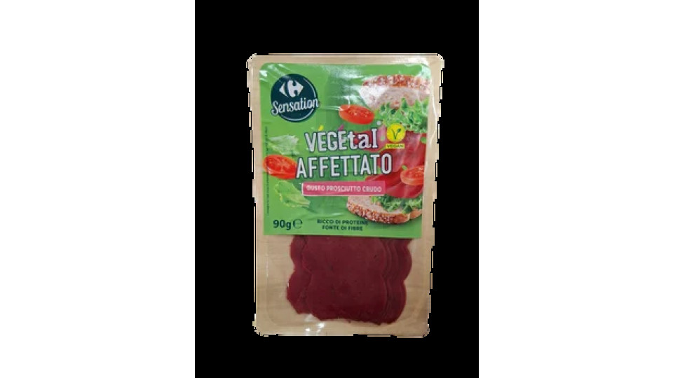 Carrefour Sensation VÉGÉtal Affettato Gusto Prosciutto Crudo 90 g