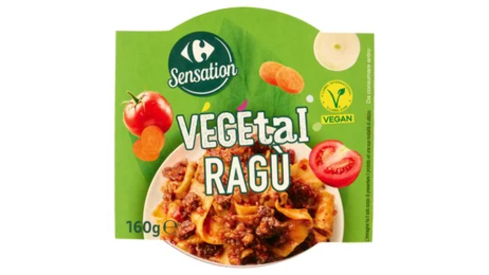 Carrefour Sensation Vegetal ragù 160 g