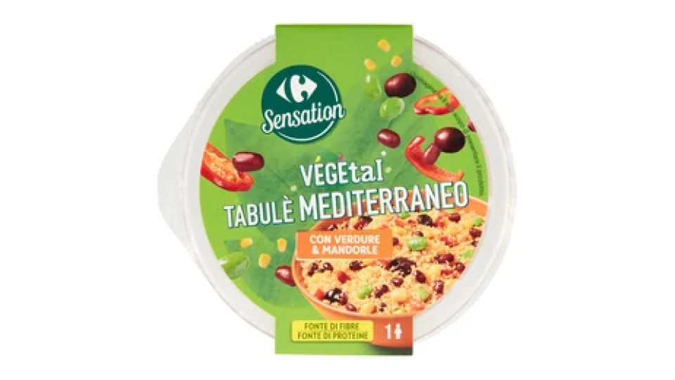 Carrefour Sensation Vegetal Tabulè Mediterraneo 200 g