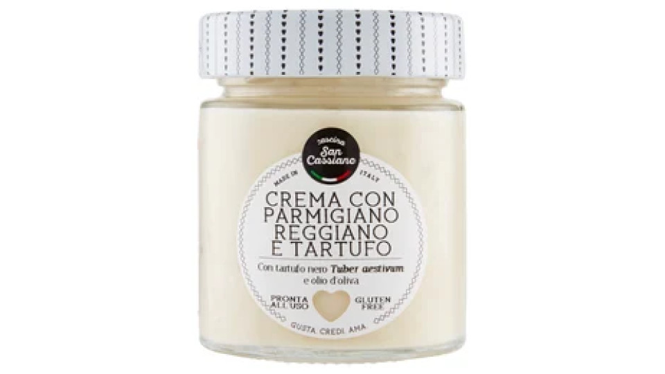 cascina San Cassiano Crema con Parmigiano Reggiano e Tartufo 150 g