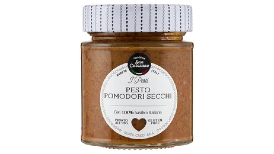 cascina San Cassiano I Pesti Pesto Pomodori Secchi 130 g