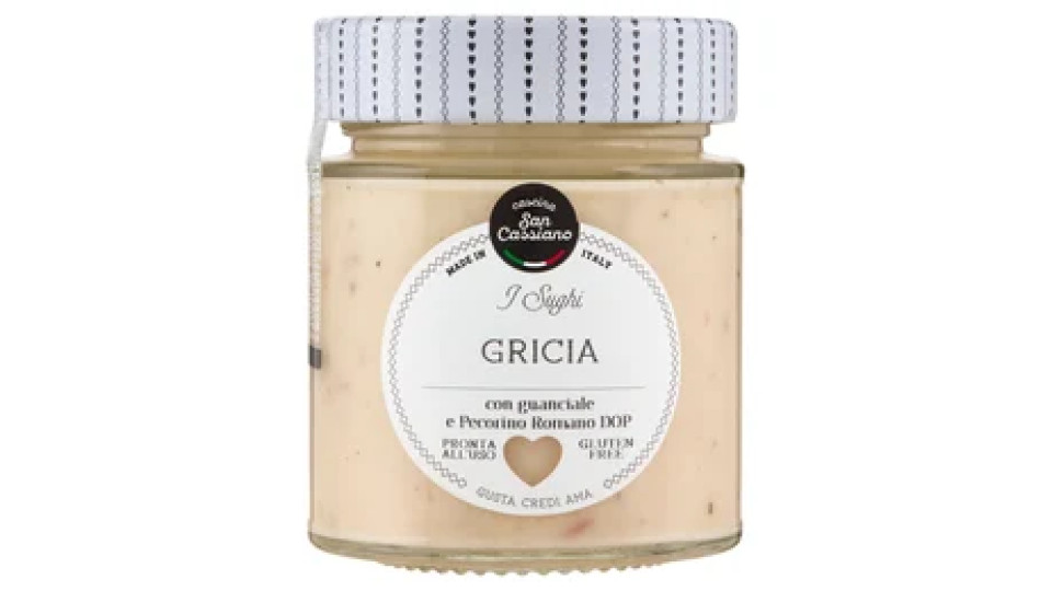 cascina San Cassiano I Sughi Gricia 140 g