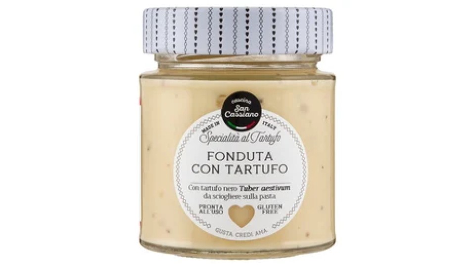 cascina San Cassiano Specialità al Tartufo Fonduta con Tartufo 140 g