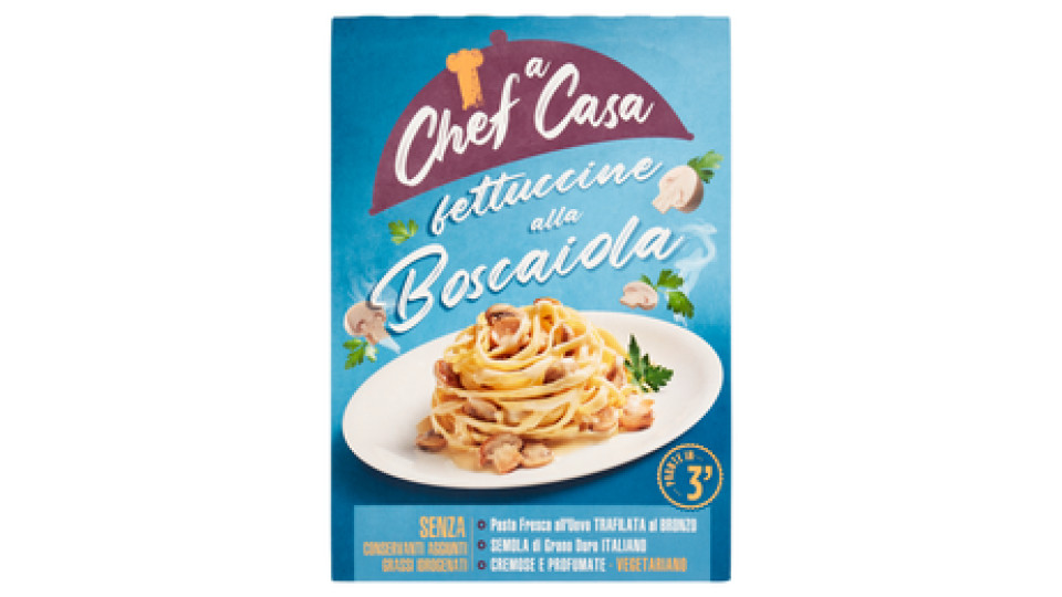 Chef a Casa fettuccine alla Boscaiola 250 g