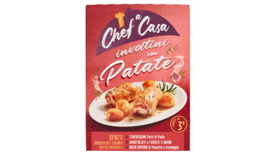 Chef a Casa involtini con Patate 280 g