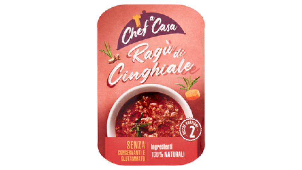Chef a Casa Ragù di Cinghiale 220 g