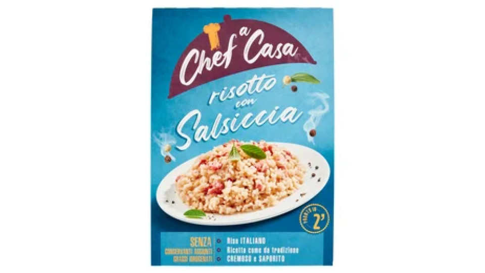 Chef a Casa risotto con Salsiccia 250 g