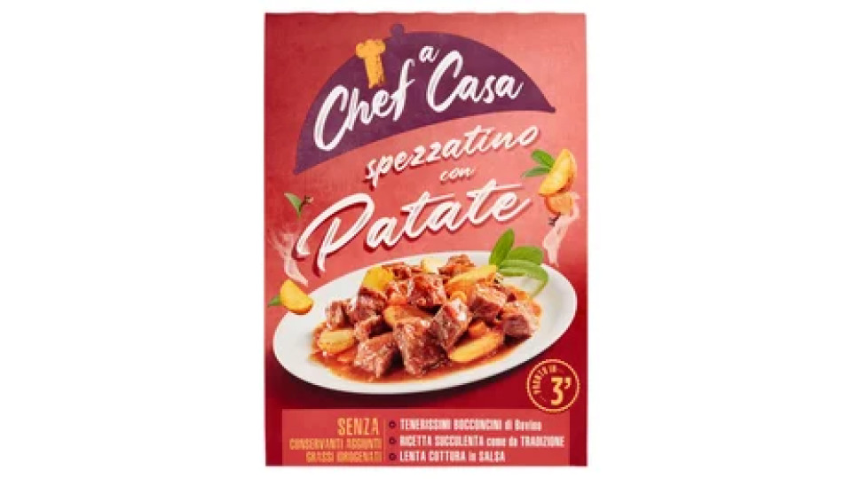 Chef a Casa spezzatino con Patate 280 g