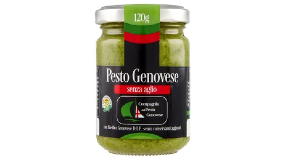 Compagnia del Pesto Genovese Pesto Genovese senza aglio 120 g