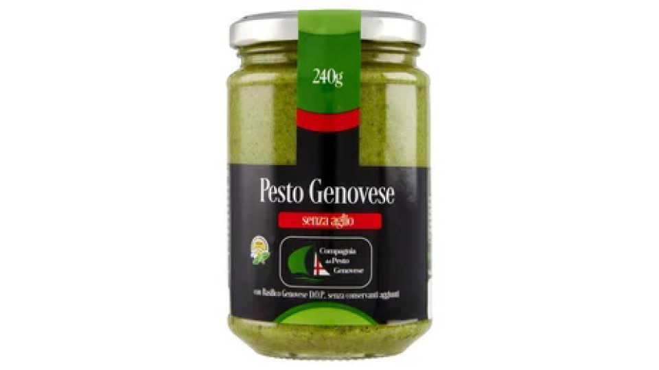 Compagnia del Pesto Genovese Pesto Genovese senza aglio 240 g