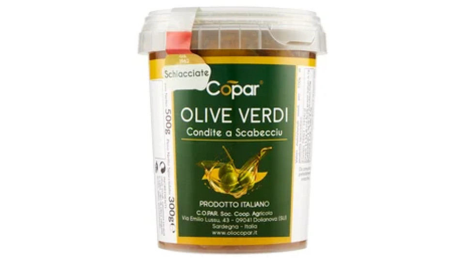 Copar Olive Verdi Condite a Scabecciu 500 g