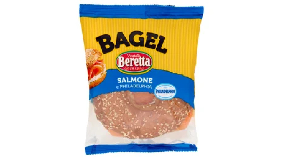 Fratelli Beretta Bagel Salmone e Philadelphia 140 g