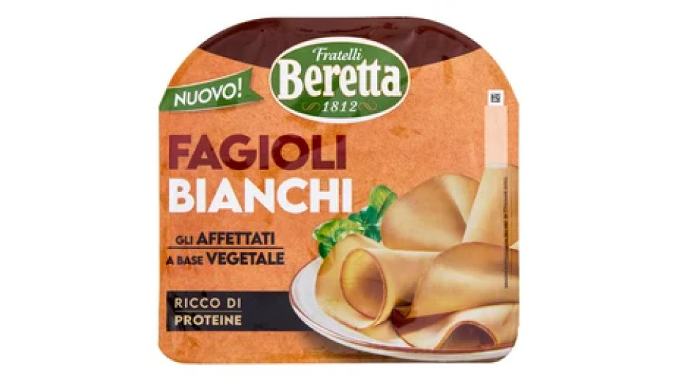 Fratelli Beretta Gli Affettati a Base Vegetale Fagioli Bianchi 90 g