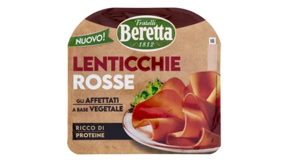 Fratelli Beretta Gli Affettati a Base Vegetale Lenticchie Rosse 90 g