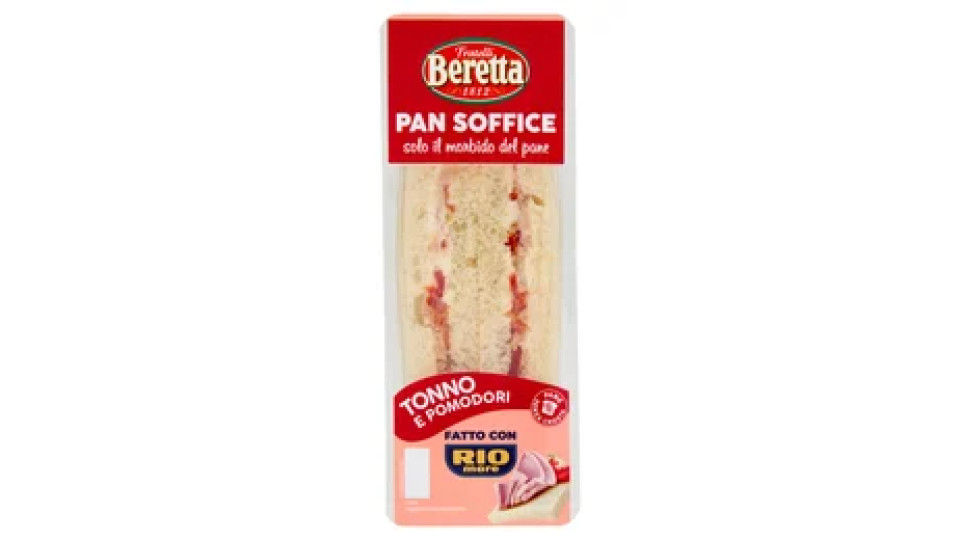 Fratelli Beretta Pan Soffice Tonno e Pomodori 130 g