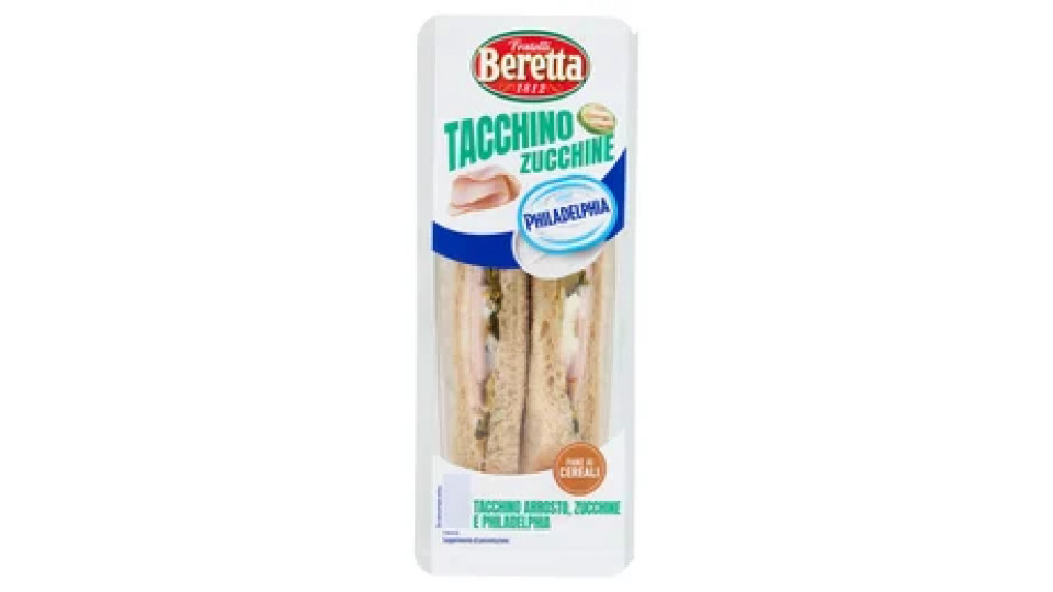 Fratelli Beretta Tacchino Arrosto, Zucchine e Philadelphia 130 g