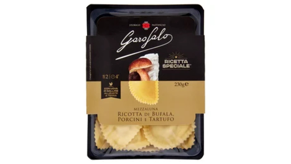 Garofalo Mezzaluna Ricotta di Bufala, Porcini e Tartufo 230 g