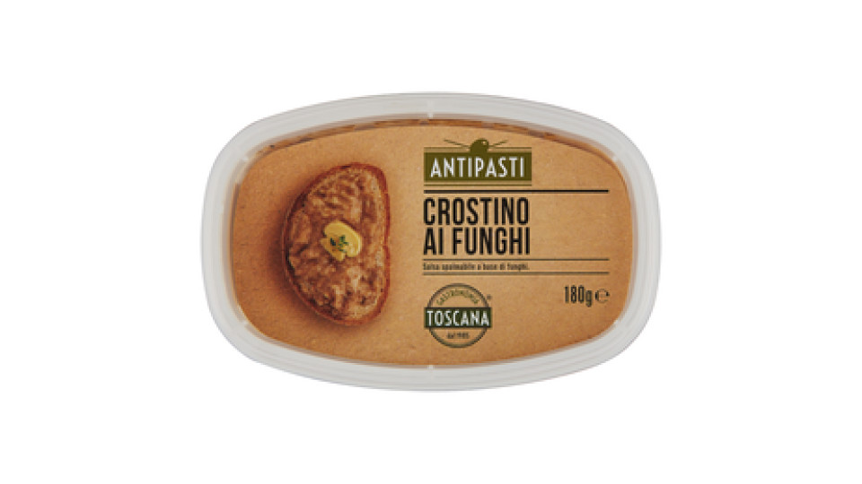 Gastronomia Toscana Antipasti Crostino ai Funghi 180 g