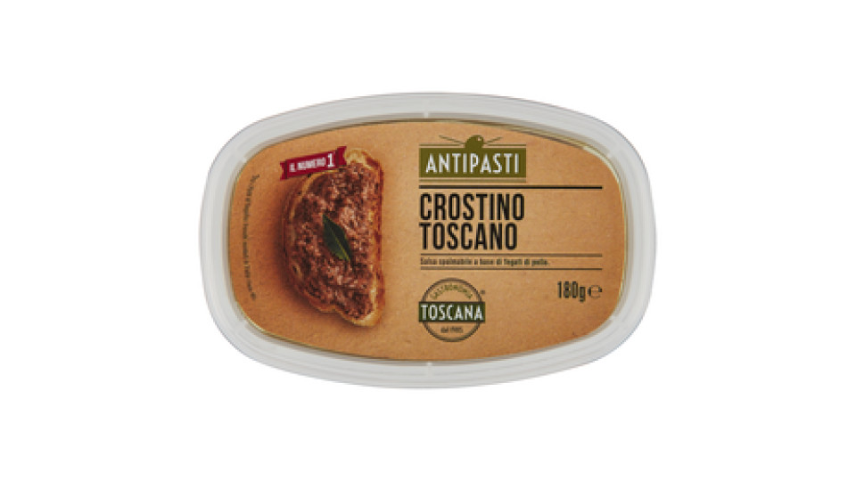 Gastronomia Toscana Antipasti Crostino Toscano 180 g