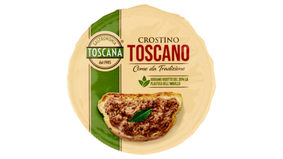 Gastronomia Toscana Crostino Toscano Salsa Spalmabile a base di fegati e cuori di pollo 160 g