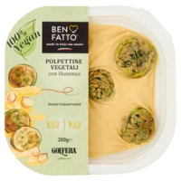 Golfera Ben Fatto Polpette Vegetali con Hummus 200 g