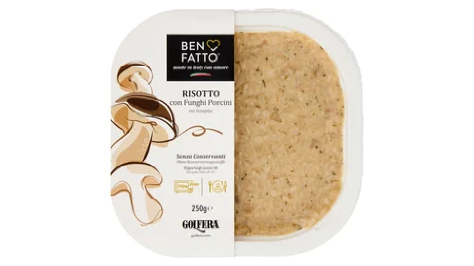 Golfera Ben Fatto Risotto con Funghi Porcini 250 g