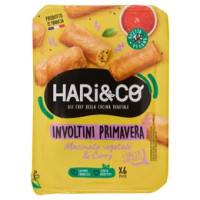 Hari&Co Involtini Primavera Macinato vegetale & Curry + Salsa Agrodolce 140 g