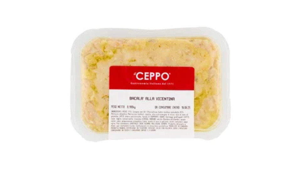 il Ceppo Bacalà alla Vicentina 0,180 Kg