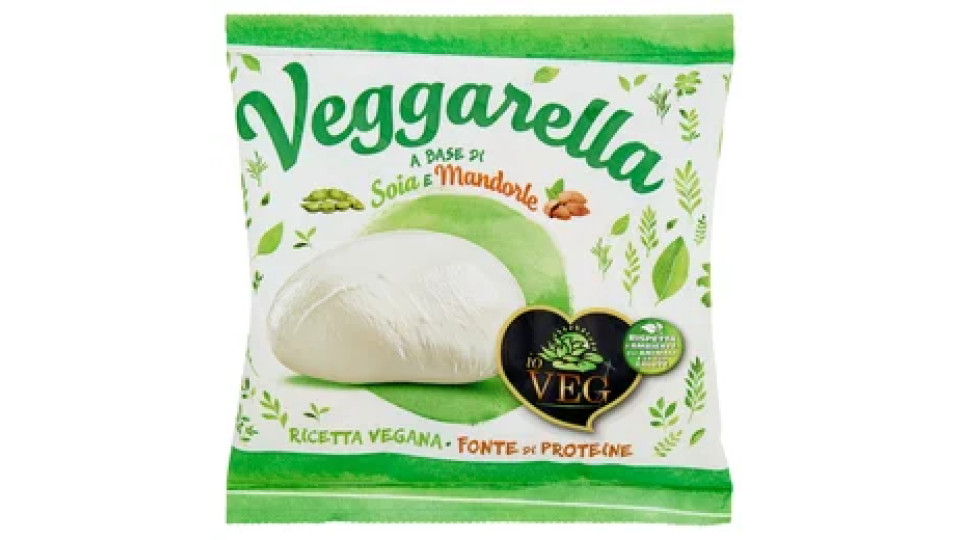 io VEG Veggarella a base di Soia e Mandorle 125 g