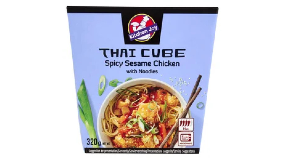 Kitchen Joy Thai Cube Spicy Sesame Chicken with Noodles 320 g