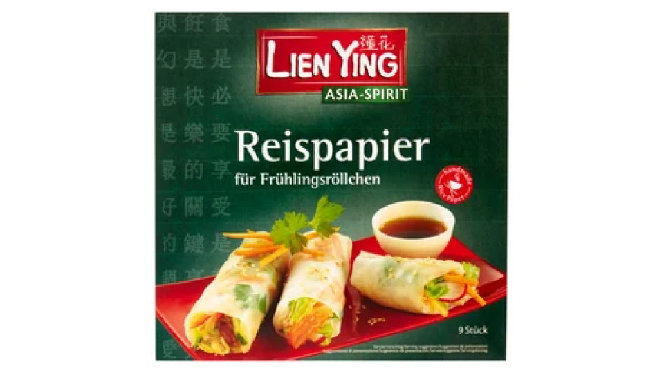 Lien Ying Asia-Spirit Reispapier 9 pezzi 50 g