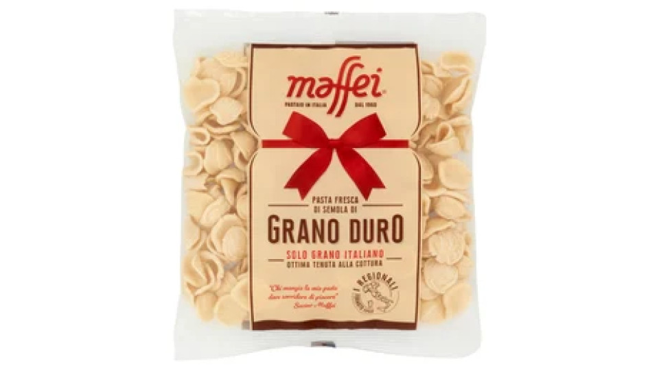 maffei Pasta Fresca di Semola di Grano Duro Orecchiette 250 g