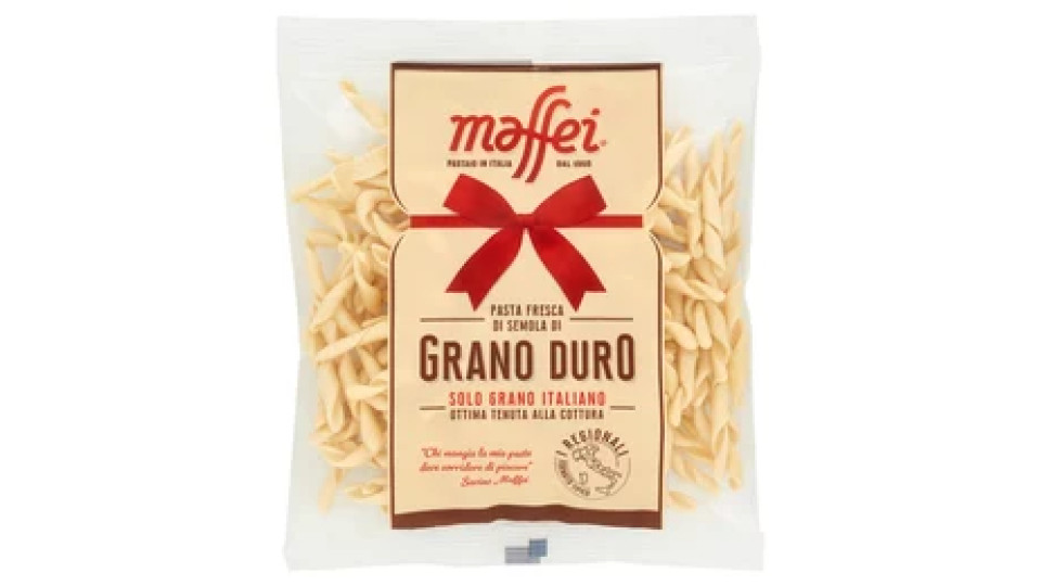 maffei Pasta Fresca di Semola di Grano Duro Strozzapreti 250 g