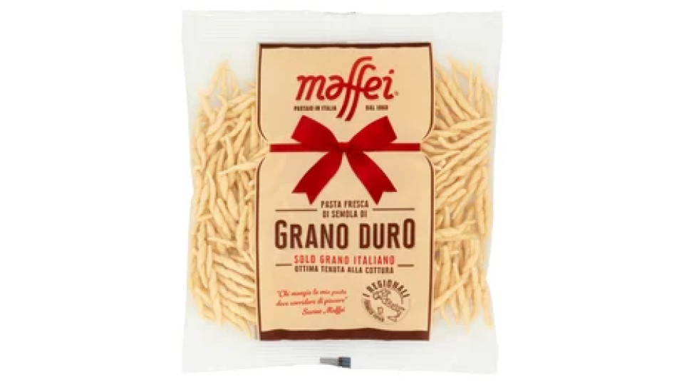 maffei Pasta Fresca di Semola di Grano Duro Trofie 250 g