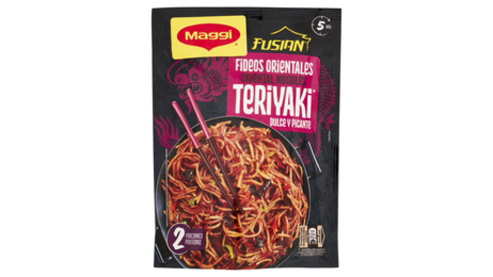 MAGGI Fusian Teriyaki Noodles Orientali (2 porzioni) 130 g