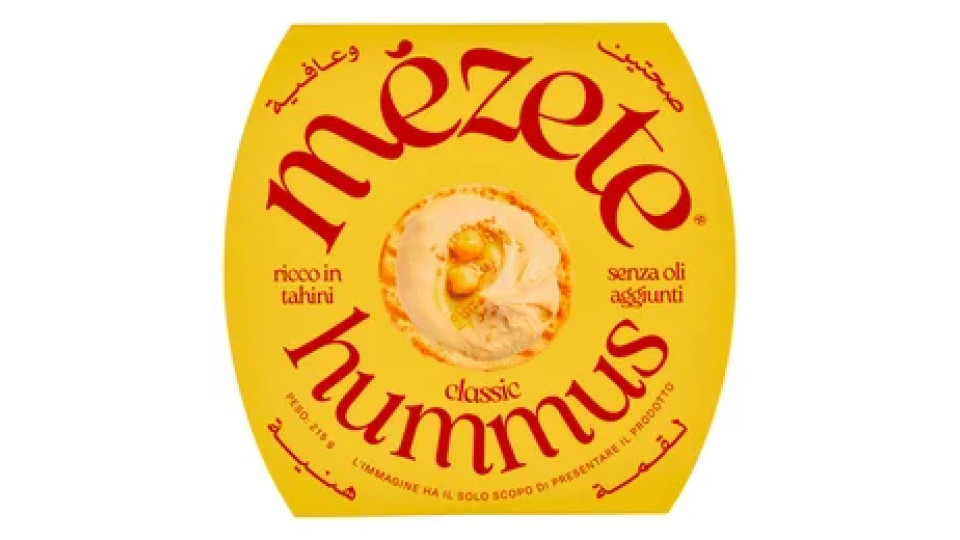 mézete hummus classic 215 g