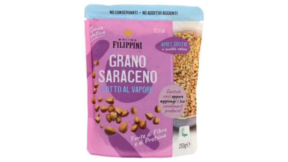 Molino Filippini Grano Saraceno Cotto al Vapore 250 g