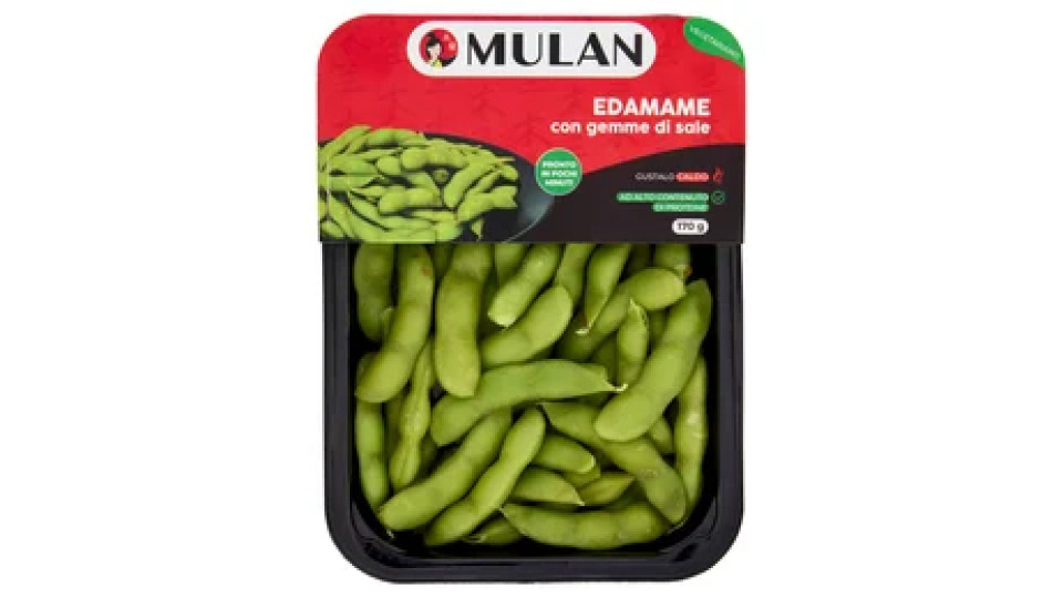 Mulan Edamame con gemme di sale 170 g