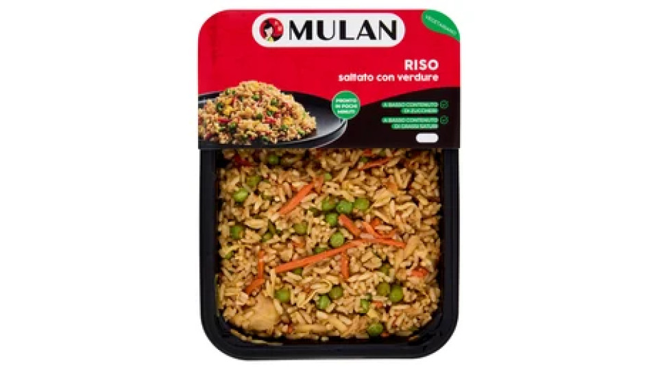 Mulan Riso saltato con verdure 200 g