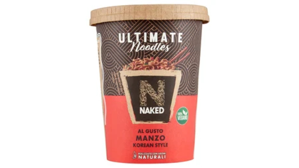 Naked Ultimate Noodles al Gusto Manzo 90 g