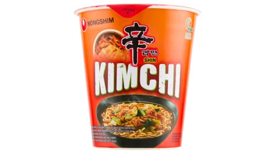 Nongshim Pac Shin Kimchi Cup Noodle 75 g