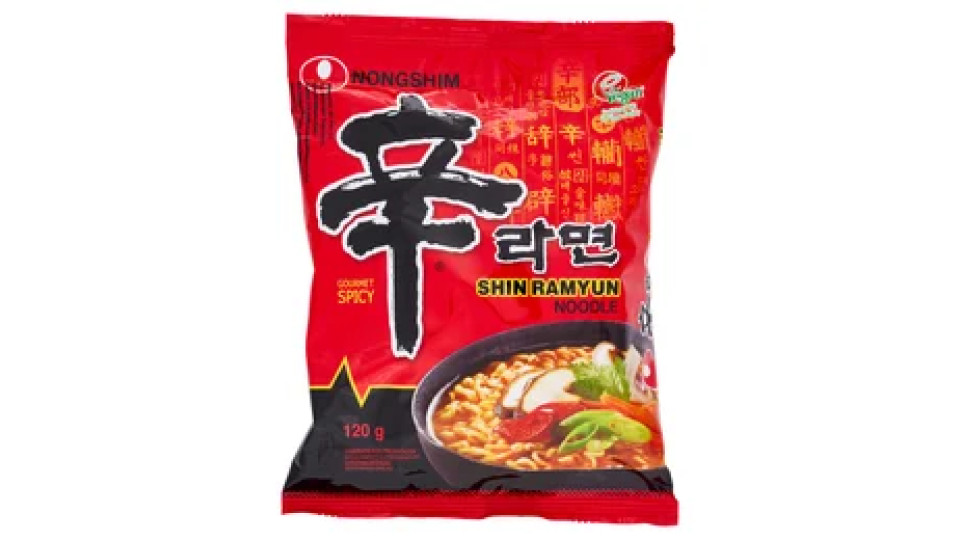 Nongshim Pac Shin Ramyun Noodle 120 g