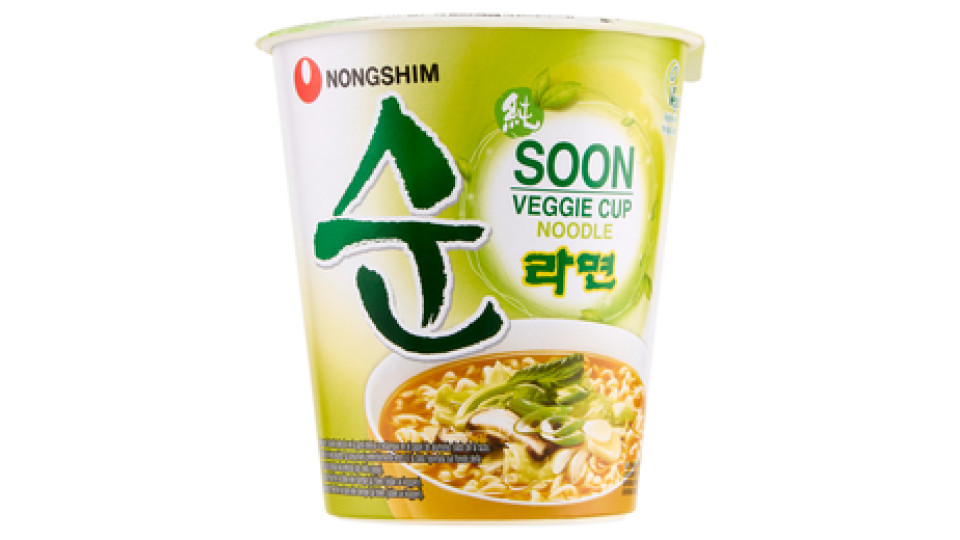 Nongshim Pac Soon Veggie Cup Noodle 67 g
