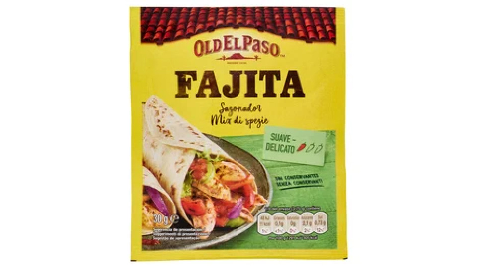 Old El Paso Fajita Mix di spezie 30 g